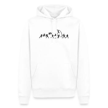 Decathlon - Men’s Premium Organic Hoodie - white - Front - Nico (187cm)