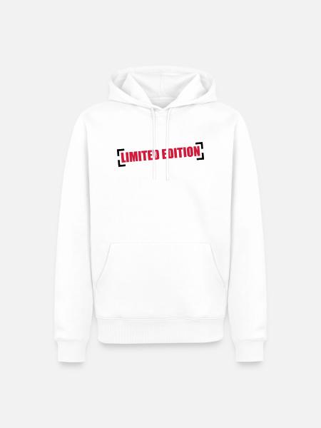 Limited Edition - Men’s Premium Organic Hoodie - white