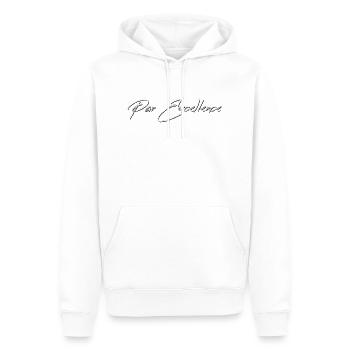par excellence Französisch-Frankreich besondere einzigartige LZN - Männer Premium Bio Hoodie - Weiß - Vorne - Nico (187cm)