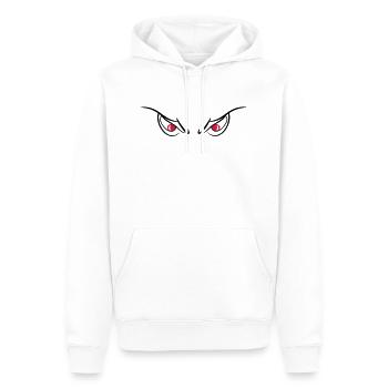Eyes of devils evil wicked 2c - Men’s Premium Organic Hoodie - white - Front - Nico (187cm)
