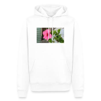 IMG 20220627 WA0000 - Männer Premium Bio Hoodie - Weiß - Vorne - Nico (187cm)