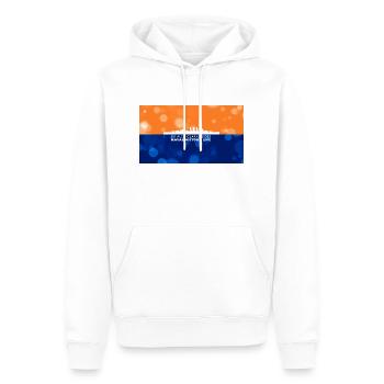 County Class Cover - Men’s Premium Organic Hoodie - white - Front - Nico (187cm)