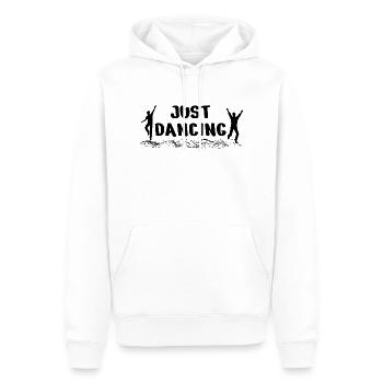 Dancing Dance Music - Männer Premium Bio Hoodie - Weiß - Vorne - Nico (187cm)