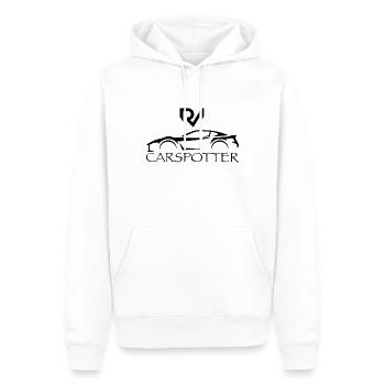 sw carspotter rm - Männer Premium Bio Hoodie - Weiß - Vorne - Nico (187cm)