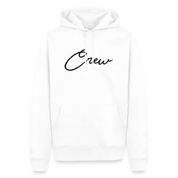 équipage - Sweat à capuche Premium bio Homme - blanc - Devant - Nico (187cm)