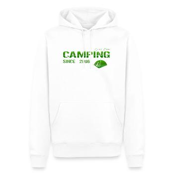Camping 2006 Geschenk - Männer Premium Bio Hoodie - Weiß - Vorne - Nico (187cm)