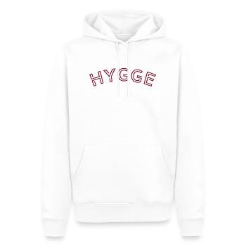 Basekball on Fire - Feuer - Männer Premium Bio Hoodie - Weiß - Vorne - Nico (187cm)