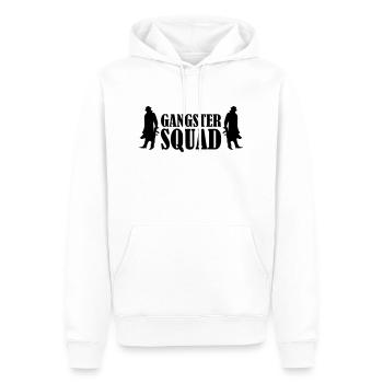 Escouade de gangsters 2 - Sweat à capuche Premium bio Homme - blanc - Devant - Nico (187cm)
