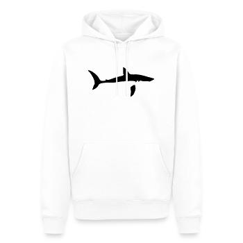 hai hai hai hai hai hai hai hai hai hai hai hai - Männer Premium Bio Hoodie - Weiß - Vorne - Nico (187cm)