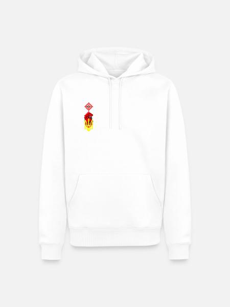Ukraine - Sweat à capuche Premium bio Homme - blanc