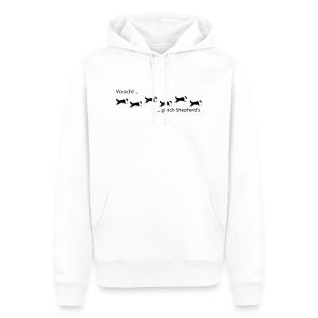 Gleich Shepherd's - Männer Premium Bio Hoodie - Weiß - Vorne - Nico (187cm)