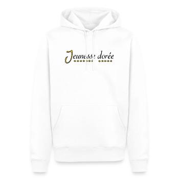 Jeunesse dorée - Männer Premium Bio Hoodie - Weiß - Vorne - Nico (187cm)