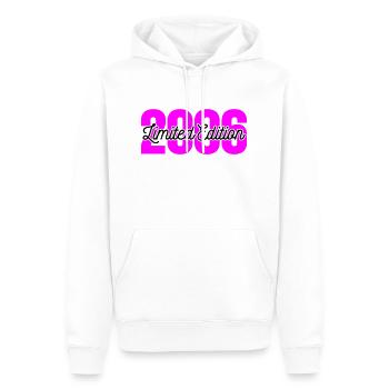 2006 Limited Edition Geburtstagsshirt - Männer Premium Bio Hoodie - Weiß - Vorne - Nico (187cm)