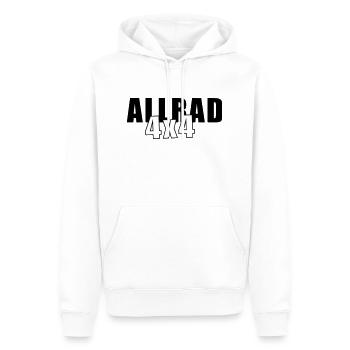 Fans de tout-terrain à traction intégrale ! - Sweat à capuche Premium bio Homme - blanc - Devant - Nico (187cm)