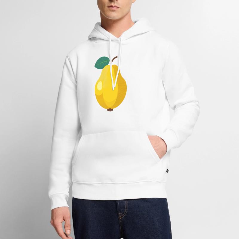 Quitte oder Birne Männer Premium Bio Hoodie