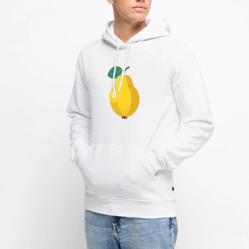 Quitte oder Birne Männer Premium Bio Hoodie