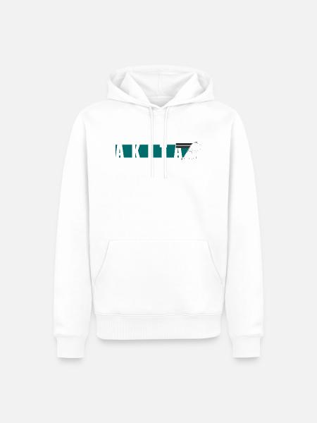 Akita Inu design - Men’s Premium Organic Hoodie - white