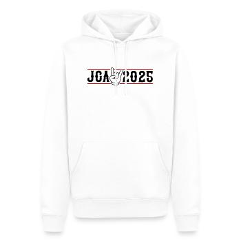 Jga 2025 Junggesellen Abschied - Männer Premium Bio Hoodie - Weiß - Vorne - Nico (187cm)