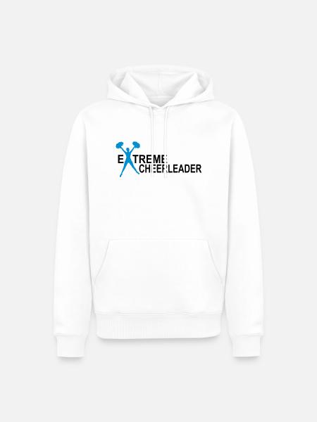 cheerleader - Männer Premium Bio Hoodie - Weiß