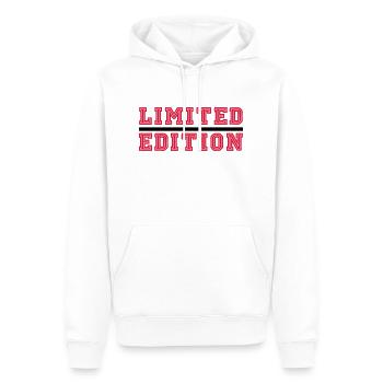 limited_edition_2 - Männer Premium Bio Hoodie - Weiß - Vorne - Nico (187cm)