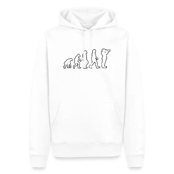 Fotograf Fotografieren Kamera Fotografen lustig - Männer Premium Bio Hoodie - Weiß - Vorne - Nico (187cm)