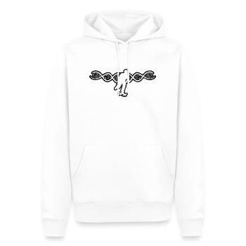 Skating Skateboard Skater Skate Fan Skateboarding - Men’s Premium Organic Hoodie - white - Front - Nico (187cm)