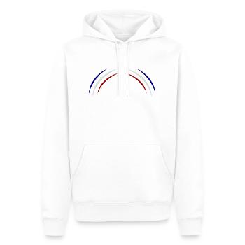 krallen france - Männer Premium Bio Hoodie - Weiß - Vorne - Nico (187cm)