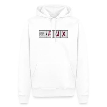 Fuchs Fux T-Shirt / / Animal Puzzles / / Humor - Men’s Premium Organic Hoodie - white - Front - Nico (187cm)
