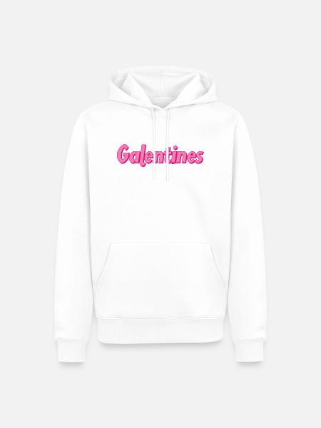 Galentines - Men’s Premium Organic Hoodie - white