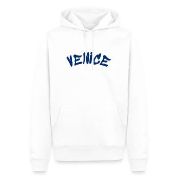 Venice - Venedig - Italia - Italy - Italien - Männer Premium Bio Hoodie - Weiß - Vorne - Nico (187cm)
