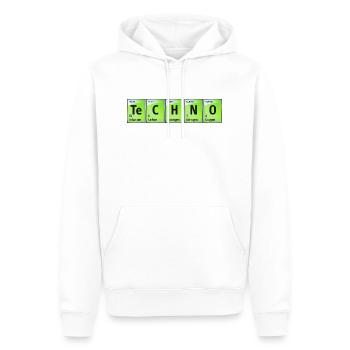 Periodensystem Carbon Nitrogen Oxygen TeCHNO grün - Männer Premium Bio Hoodie - Weiß - Vorne - Nico (187cm)