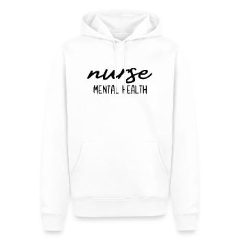 Krankenschwester Psychische Gesundheit - Männer Premium Bio Hoodie - Weiß - Vorne - Nico (187cm)