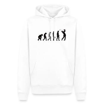 Golf Golf Clubs Golfeur Disant Balle De Golf - Sweat à capuche Premium bio Homme - blanc - Devant - Nico (187cm)