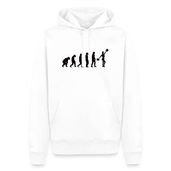 Cheerleader Cadeau Cheerleader Cheerleading - Sweat à capuche Premium bio Homme - blanc - Devant - Nico (187cm)