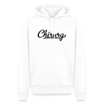Chirurg - Männer Premium Bio Hoodie - Weiß - Vorne - Nico (187cm)