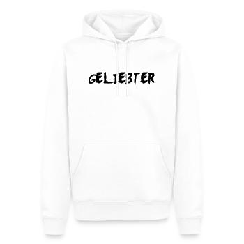 Geliebter - Männer Premium Bio Hoodie - Weiß - Vorne - Nico (187cm)