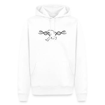 Gitarre Zupfinstrument Gitarrist Musikinstrument - Männer Premium Bio Hoodie - Weiß - Vorne - Nico (187cm)