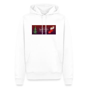 Mug 11 Weihnacht 1 - Männer Premium Bio Hoodie - Weiß - Vorne - Nico (187cm)