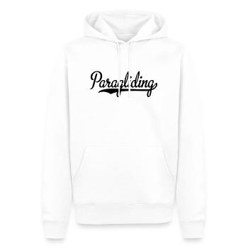 Paragliding - Männer Premium Bio Hoodie - Weiß - Vorne - Nico (187cm)