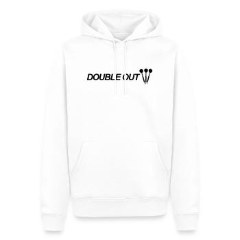 dard, 180, triple, fléchettes, club, acier,double - Sweat à capuche Premium bio Homme - blanc - Devant - Nico (187cm)