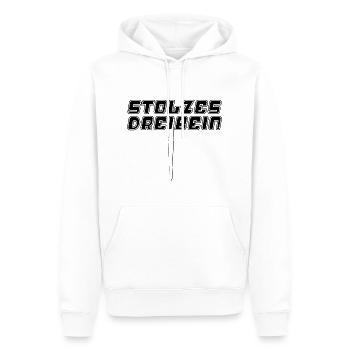stolzes dreibein lustig macho anstößig geschenk - Männer Premium Bio Hoodie - Weiß - Vorne - Nico (187cm)