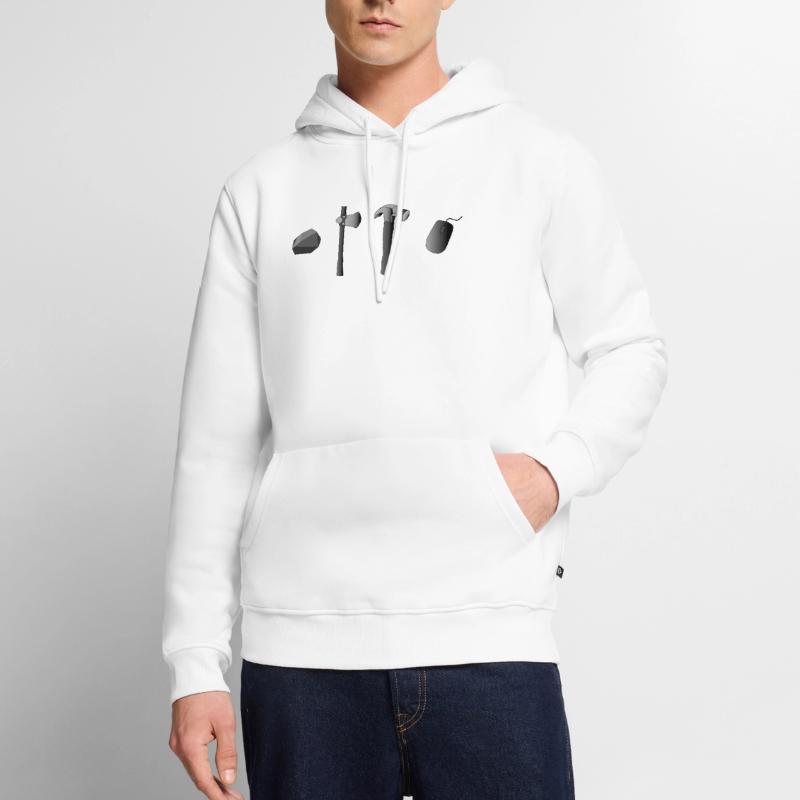 Toololution Männer Premium Bio Hoodie