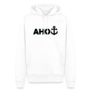 Sailing Water Sports Wind - Men’s Premium Organic Hoodie - white - Front - Nico (187cm)