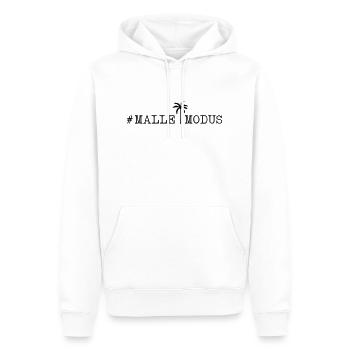 malle modus palme - Männer Premium Bio Hoodie - Weiß - Vorne - Nico (187cm)