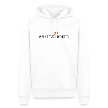 malle modus palme - Männer Premium Bio Hoodie - Weiß - Vorne - Nico (187cm)