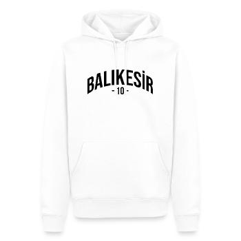 Balikesir 10 Türkei Turkiye Geschenk Urlaub Türk - Männer Premium Bio Hoodie - Weiß - Vorne - Nico (187cm)