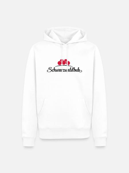 Schwarzwaldbub - Männer Premium Bio Hoodie - Weiß