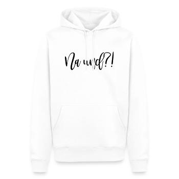 Na und?! - Farbwechsel - Männer Premium Bio Hoodie - Weiß - Vorne - Nico (187cm)