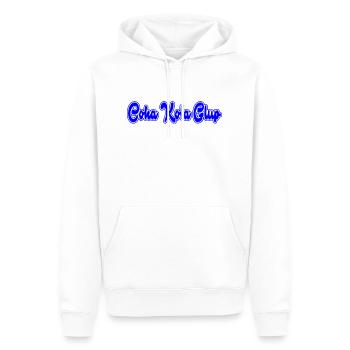 Coka Glup2 Schwanz - Männer Premium Bio Hoodie - Weiß - Vorne - Nico (187cm)
