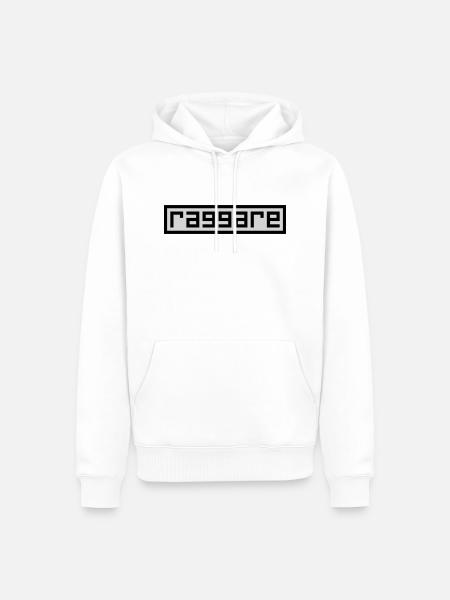 Raggers - Men’s Premium Organic Hoodie - white
